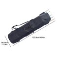 thumbnail image 3 of Caña De Pescar Portátil, Bolsa De Transporte De Aparejos De Pesca De Alta Capacidad, Bolsa De Carrete De Caña De Pescar Plegable De Tela Oxford Duradera, 123*34Cm/48*13In Guardurnaity OD010461-02, 3 of 7