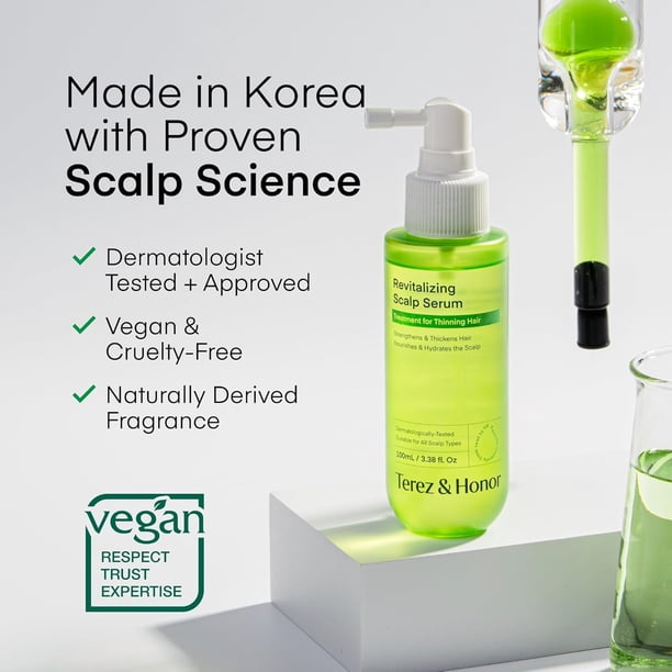 TEREZ & HONOR, Scalp Serum for Hair Growth, 100 mL, Vegan