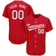 thumbnail image 3 of Camiseta de béisbol personalizable con estampado del equipo Yankees RedSox, nombre personal del equipo, número, camiseta de béisbol a rayas para hombres, mujeres y niños, 3 of 5