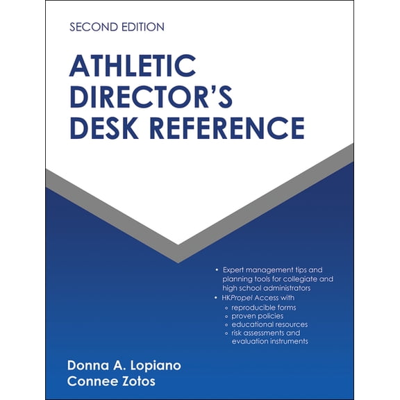Athletic Director's Desk Reference, (Paperback)