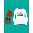 thumbnail image 3 of Image Conscious Whale Tail In The Sunset Long Sleeve Toddler -Jay Fleck Designs, Unisex Regular Fit, 3 of 4