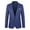Blue, variant on Clearance Mens Tops Mens Suits Mens Suit Slim Fit One Button Solid Tuxedo Blazers Jacket Business Suits Wedding Party Homecoming Suits for Men M-3XL Clearance sale
