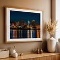 thumbnail image 6 of Peoria Skyline - Peoria Illinois Photography City Skyline Nightlife Architecture Night Sky Unframed Wall Art Print 20 x 28 inches, 6 of 9