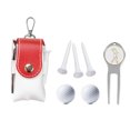 thumbnail image 2 of LJNYFDC Portable Golf Bag Golf Ball Storage Pouch Magnetic Closure Large Capacity Scratch proof 360 Degree Rotating Golf Tee Holder, 2 of 7