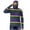 Mens Shirts Purple, variant on S-5X Plus Size Sun Protection Hoodies for Men Big & Tall Long Sleeve UV Shirts with Mask Long Sleeve Pullover Color Block Cooling Hiking Fishing Tops