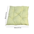 thumbnail image 3 of Cojín de lino para silla de comedor | Cojín suave y acolchado con base antideslizante | Cojín lavable para cocina, oficina, uso interior y exterior, 3 of 6