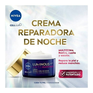 NIVEA Face Cellular Cream Night Use Luminous Antimanchas 50 mL