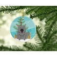 thumbnail image 2 of Carolines Treasures BB4264CO1 Merry Christmas Tree Chow Chow Blue Ceramic Ornament, 2 of 2