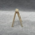 thumbnail image 4 of 3 Count Wooden Dollhouse Wooden Mini Ladder Wood Ladders Tiny House Furniture Mini Foldable Ladder, 4 of 6