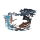 thumbnail image 2 of Gallina, estacas decorativas para jardín, animal de metal, silueta para decoración de jardín, exterior pescado, 2 of 6