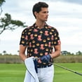 thumbnail image 3 of Susaid cartoon octopus Print Men's Short Sleeve Polo Shirt, Golf Shirts for Men, Business Casual Polos-4X-Large, 3 of 6