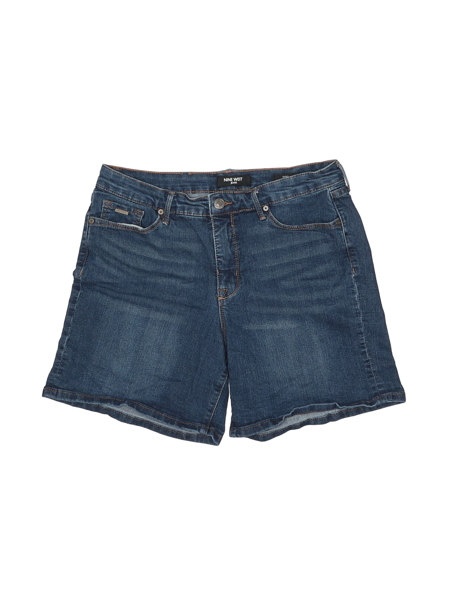 nine west jean shorts