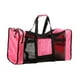 thumbnail image 2 of Bolsa de lona de malla, bolsa para equipo de buceo, para hombres y mujeres, bolso de mano, bolso de playa para fitness, snorkel, deportes acuáticos, Rosa, 2 of 8