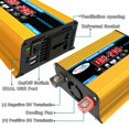thumbnail image 2 of Intelligent Vehicle Inverter Dc 12v To Ac 220v Peak Power 4000 W High Frequency Inverter, 2 of 4