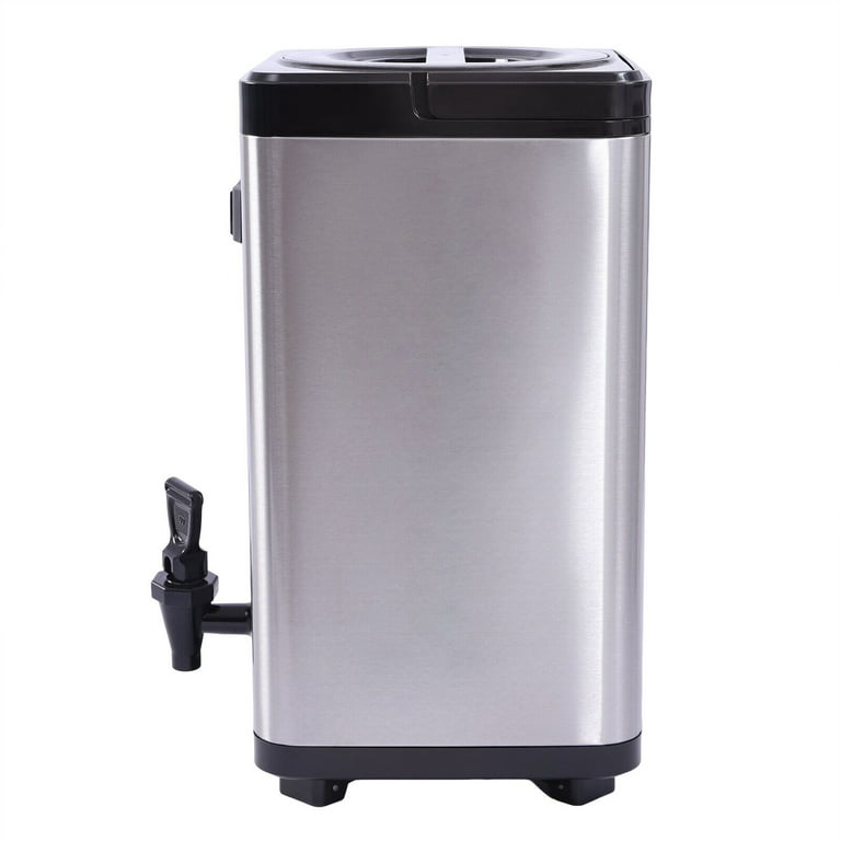 MIDUO 12L Square Insulated Beverage Dispenser Thermal Hot and Cold Beverage  