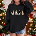 thumbnail image 2 of Lorytime Christmas Hoodies for Kids Boys Girls Printed Sweatshirt Long Sleeve Pullover Drop Shoulder Cute Tops 11 Years, 2 of 4