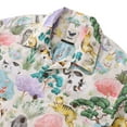 thumbnail image 2 of Japanese Hawaiian Shirt For Men Ukiyo-e Cats Print Shirt Camp Collar 100% Cotton Shirt Japanese Cat Garden By Catherine Rowe, 2 of 8