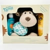 T is for Tame 4-in-1 Baby Hair Gift Set With Brush and Plush Monkey