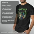thumbnail image 6 of Men's Minecraft Heroes and Mobs Graphic Tee Black X Large, 6 of 10