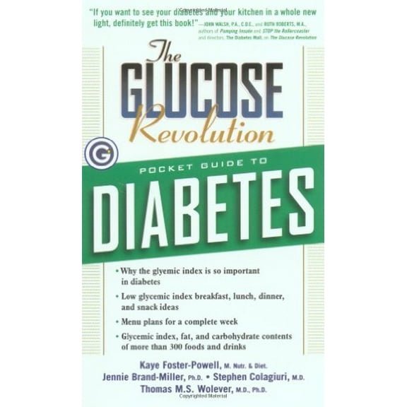 Pre-Owned Glucose Revolution Pocket Guide to Diabetes Paperback