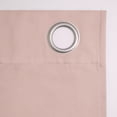 thumbnail image 4 of Sun Zero Nolan Energy Efficient Blackout Grommet Single Curtain Panel, 54" X 84", Blush, 4 of 9