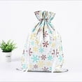 thumbnail image 6 of Pompotops New Christmas Gift Bag Drawstring Gift Bag Christmas Aluminum Foil Bag Christmas Gift Bag, Home Savings!, 6 of 7