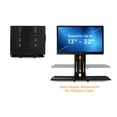 thumbnail image 4 of Monitor y teclado de montaje en pared con soporte para CPU Mount-It!, 4 of 9
