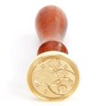 thumbnail image 4 of Cuadros Decorativos Sello de cera hecho a mano de latón, pintura de fuego, sobre de ballena Animal, sello de Palacio de boda Ehuebsd Nuevos Originales, 4 of 5