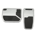 thumbnail image 2 of Aluminum Alloy Anti Slip Pedal Cover Set forModel 3 Y, 2 of 8