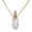White crystal 1, variant on Oil Diffuser Bottle Pendant Necklace Stainless Steel Chain Choker for Women Adjustable Length Neckchain Party Jewelry