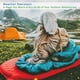thumbnail image 5 of Saco de dormir Wakeman, ligero, estilo sobre, 0°C, color azul marino, 5 of 8