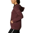 thumbnail image 3 of Columbia Womens Logo Hoodie Malbec X-Small, 3 of 9