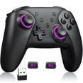 thumbnail image 1 of Control inalámbrico Bluetooth LED NealGamefy para Switch Pro, 1 of 7