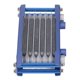 thumbnail image 5 of Engine Oil Cooler Aluminium Transmission Oil Cooling Radiator for 50cc?250cc Motorcycle Off Road Vehicle ATV Blue, 5 of 5