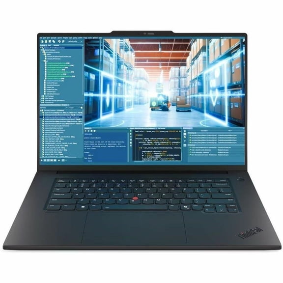 Lenovo ThinkPad 16" Laptop, Intel Core Ultra 7 255H, 32GB RAM, 1TB SSD, Windows 11 Pro, 21Q80024US