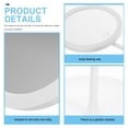 thumbnail image 2 of OULII 1Pack Light Up Mirror For Makeup Led Charging With Silver Abs Plastic Round, 2 of 7