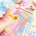 thumbnail image 4 of Youersen Stationery Paper Set, 30 Writing Papers, 15 Matching Envelopes, 20 Round Dot Stickers, 5 Designs, 4 of 6