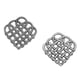 thumbnail image 3 of 20 piezas de de nudo chapados en plata antigua, colgantes, espaciadores de , fornituras de joyería de bricolaje, 27 mm x 27 mm perfecl Celtic Knot Charm colgantes, 3 of 8