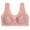 Pink, variant on GEWSEY Full-Freedom Comfort Front Closure Bra for Women, Wireless Grey, L