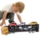 thumbnail image 4 of Coche De Transporte De Camión Portador, Coche De Camión De Transporte De aleación Con 6 Modelos De Coche Pequeños Para Jugar En Casa, 4 of 7