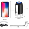thumbnail image 6 of 5 Gallon Water Bottle Dispenser, USB  Water Bottle Pump, Electric Drinking Portable Water Dispense for 2-5 Gallon, Low Noise Water Jug Dispenser,Water Bottle  for Kitchen Camping, 6 of 6