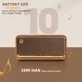 thumbnail image 2 of Altavoz Bluetooth Edifier Retro Wood inalámbrico 20W, 2 of 6