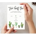 thumbnail image 3 of Inkdotpot 30 Bridal Shower InvitationsCactus Taco'bout loveWedding Fill-In Style Invites Blank Invites, 3 of 8