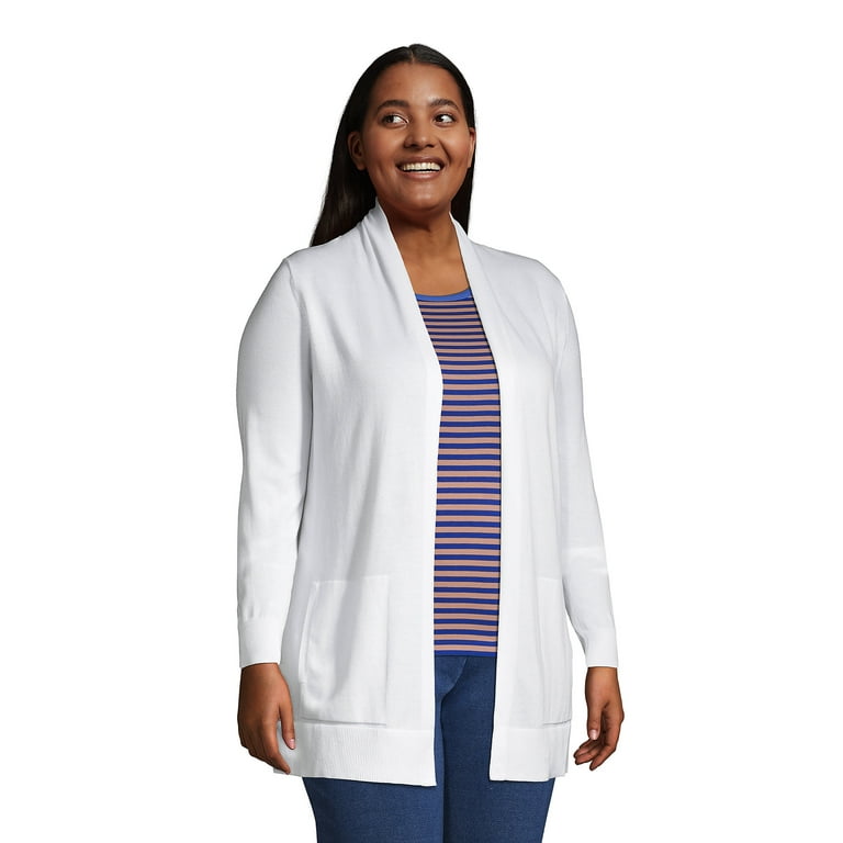 End Women's Plus Size Long Cardigan Sweater - Walmart.com