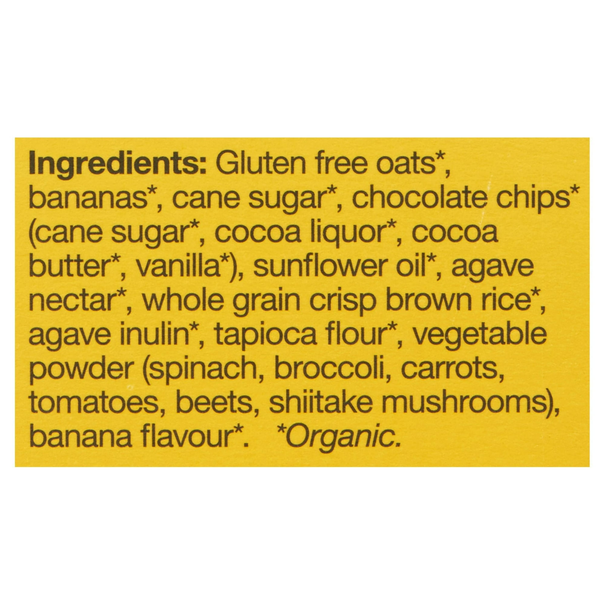 Made Good Mini Barres granola Chocolat Banane