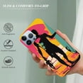 thumbnail image 2 of COMIO  Compatible with iPhone 15 Case,Sunset Beach Surf Pattern iPhone 15 Cases,Ultra Protection Shockproof&nbsp;Soft Silicone Back for iPhone 15, 2 of 4
