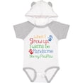 thumbnail image 3 of Inktastic Handsome Like My Pawpaw Boys Baby Bodysuit, 3 of 5