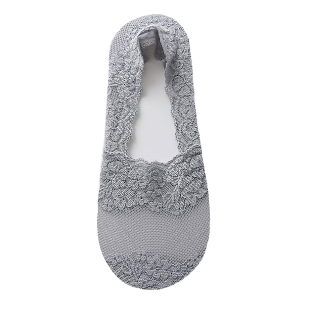 Calcetines tobilleros antideslizantes de corte bajo para mujer - Almohadilla oculta, estampado con bandera estadounidense, talla única para uso informal/deportivo