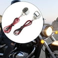 thumbnail image 6 of funtasica 2 Pieces Mini Motorcycle Turn Light Amber Indicator Light LED s Lamp for Waterproof Convenient Installation, 6 of 8