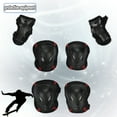 thumbnail image 7 of Coastacloud Skating Skateboard Sport Helmet + 6pcs Elbow Knee Wrist Pads Cycling Outdoor Sports for Youths Kids Children Teen Protective Gear Safety Scooter, 7 of 7